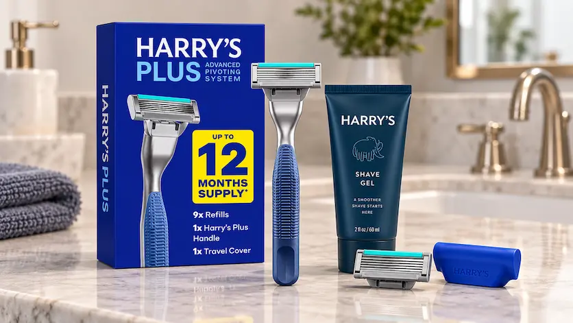 Harrys Plus Razor Bathroom Set