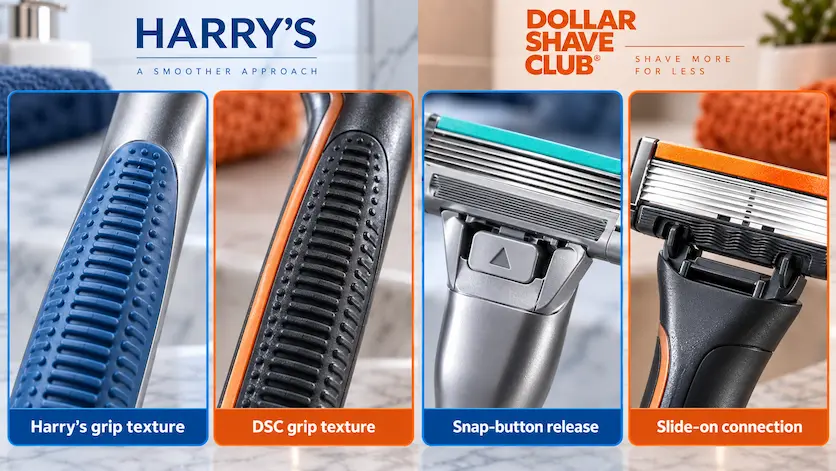 Harry’s vs Dollar Shave Club Kits