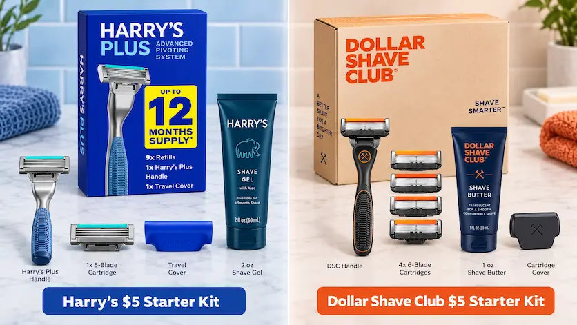 Harry's vs Dollar Shave Club